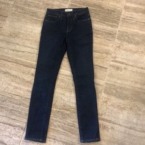 Madewell 9" Mid-Rise Skinny Jeans in Orland Wash Size 24